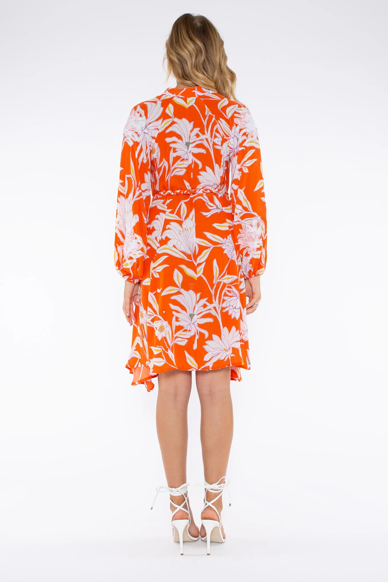 STELLA DRESS - CIMBRONE ARANCIA