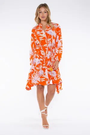 STELLA DRESS - CIMBRONE ARANCIA