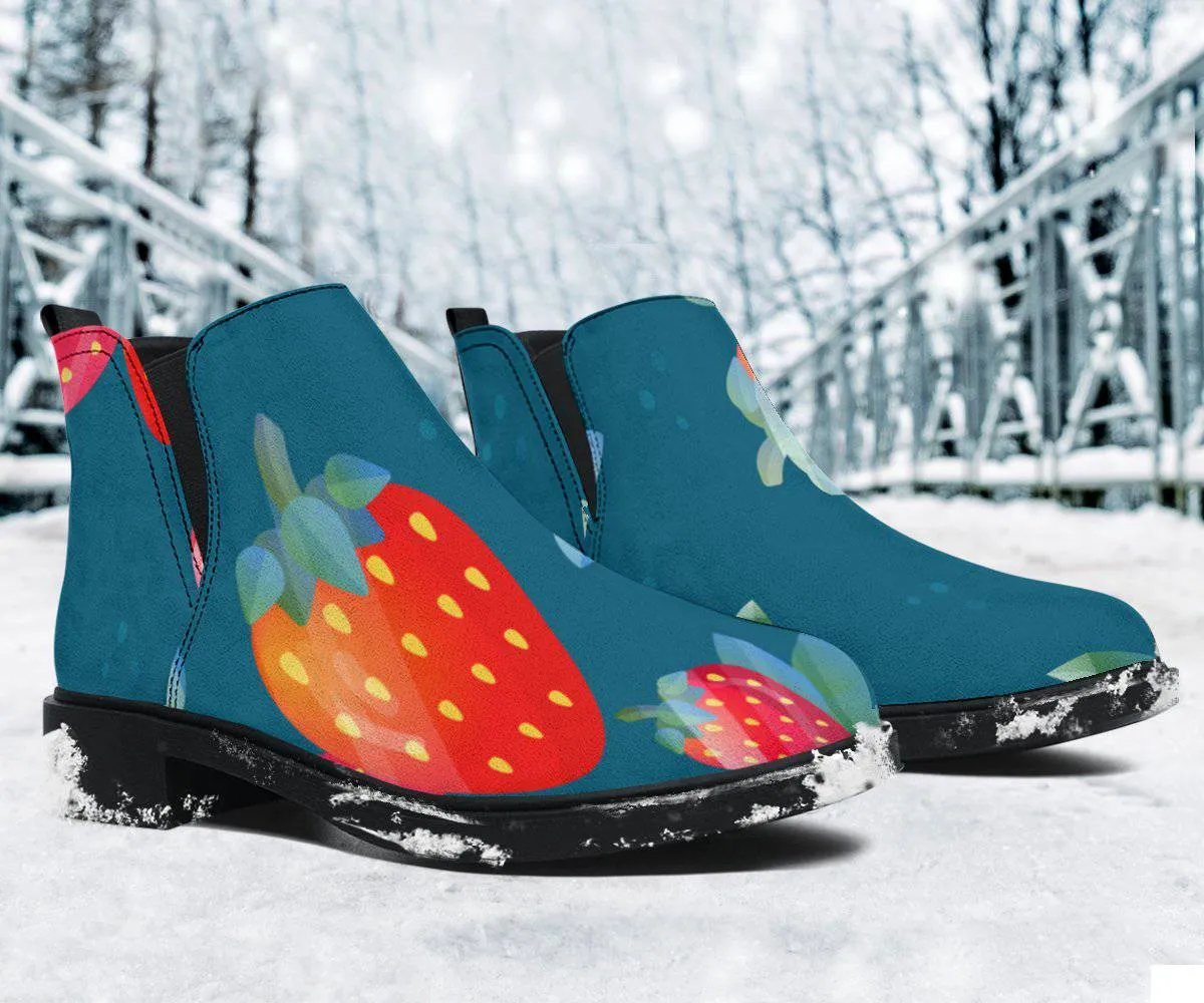 Strawberry Design Chelsea Boots
