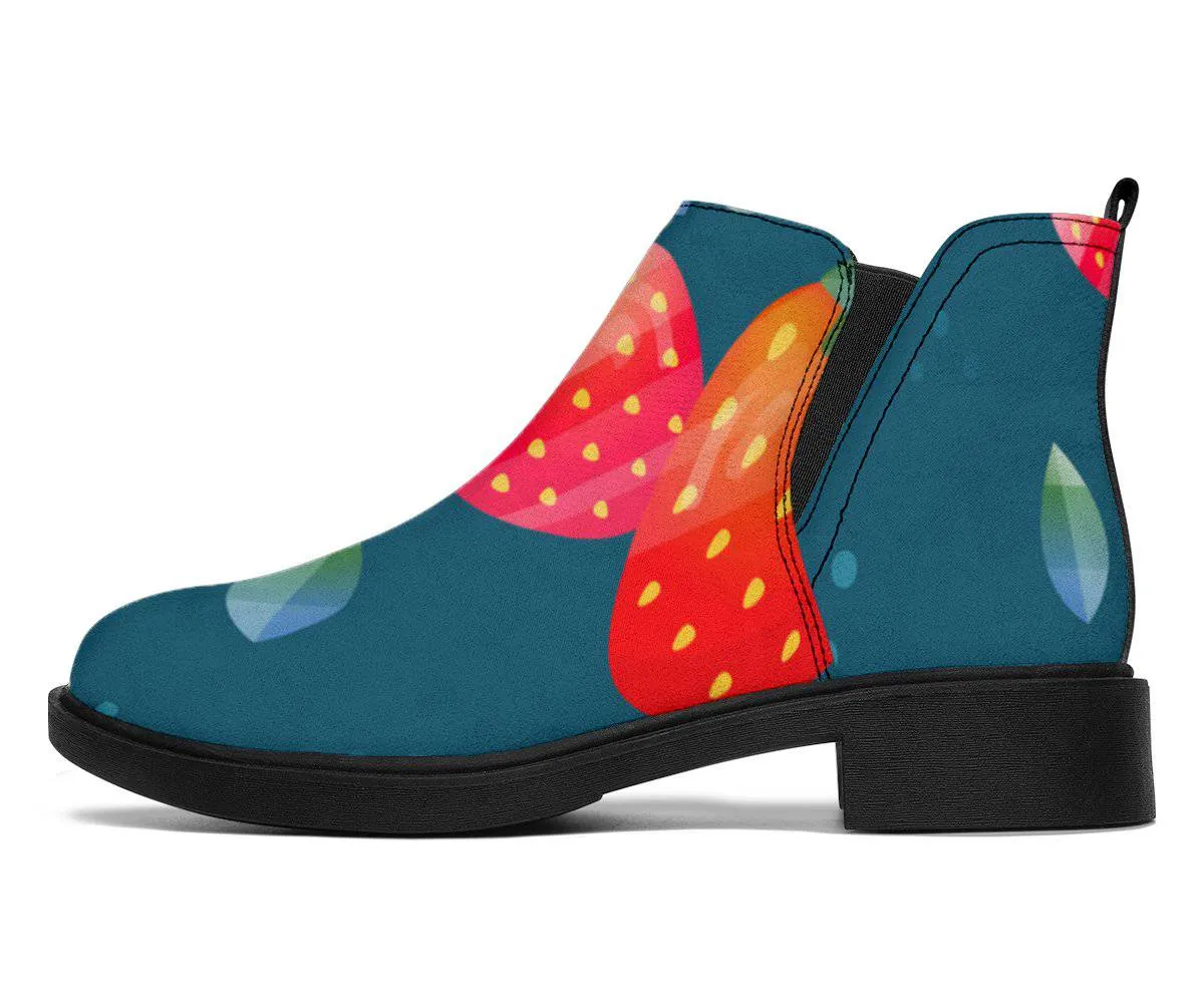 Strawberry Design Chelsea Boots