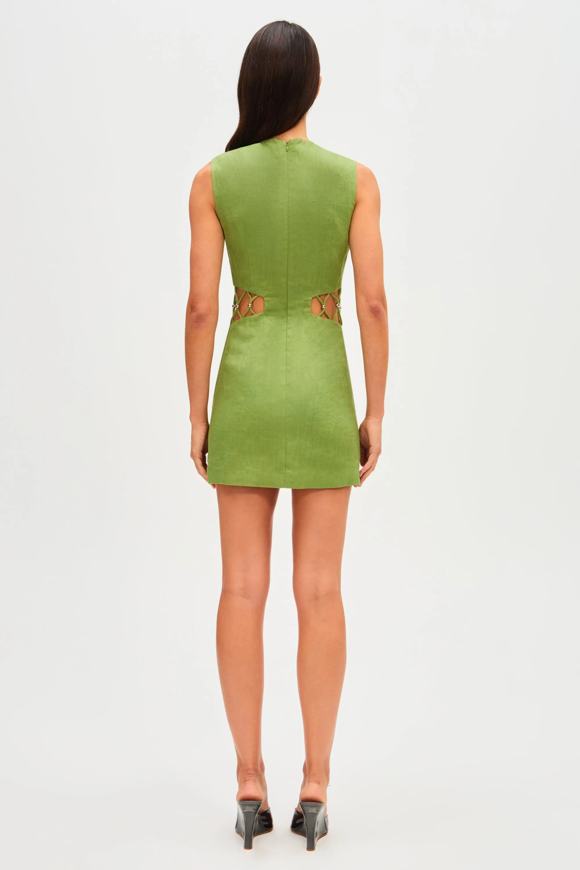 THE 'ELLIE' LINEN MINI DRESS