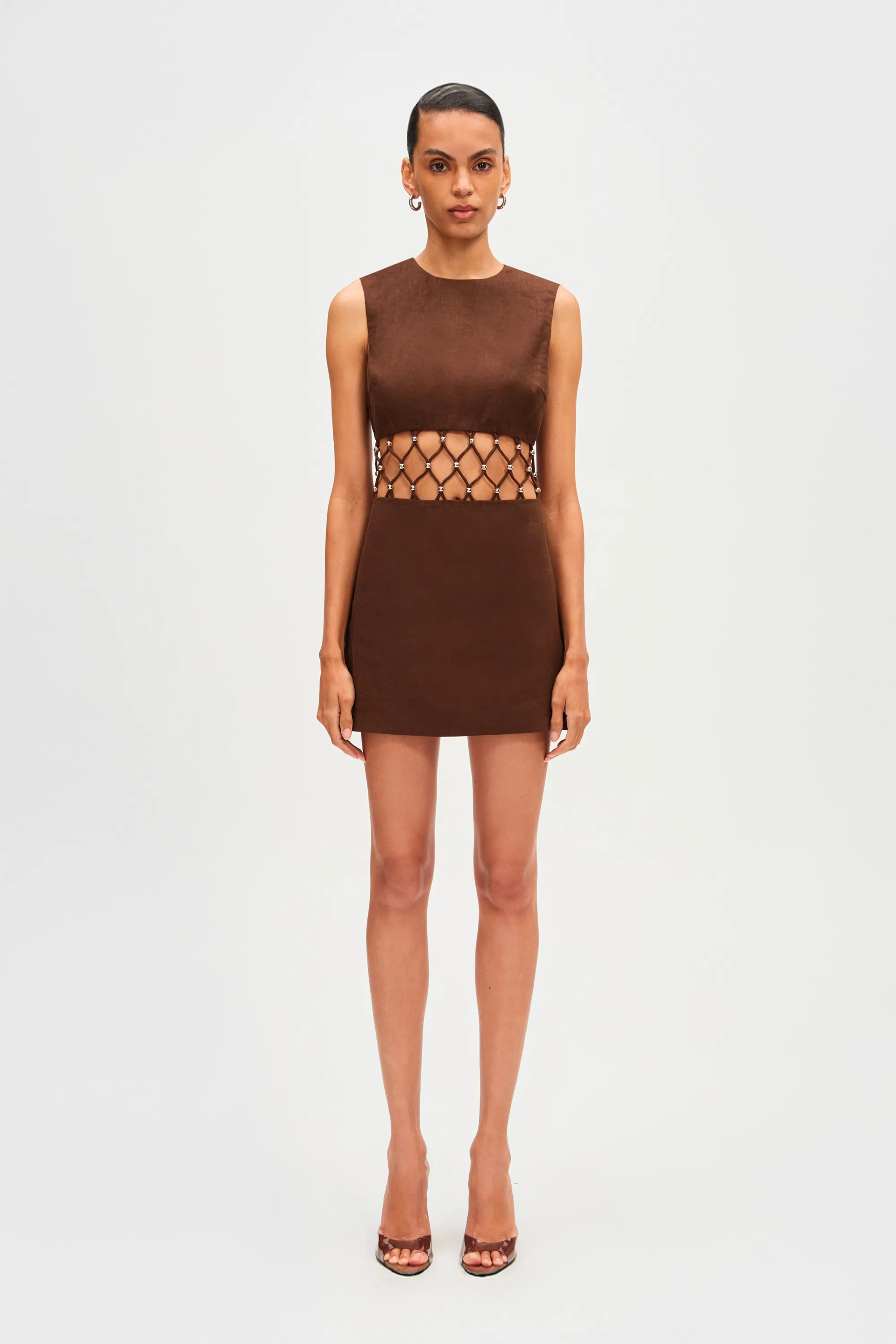 THE 'ELLIE' LINEN MINI DRESS