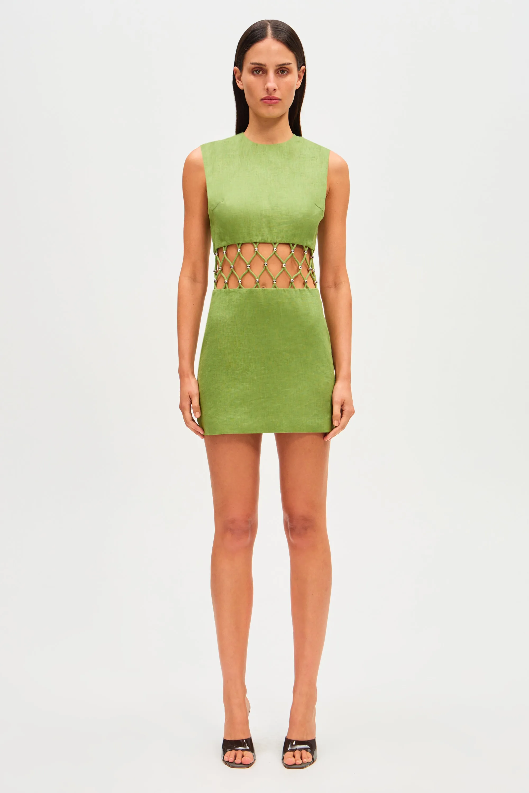 THE 'ELLIE' LINEN MINI DRESS