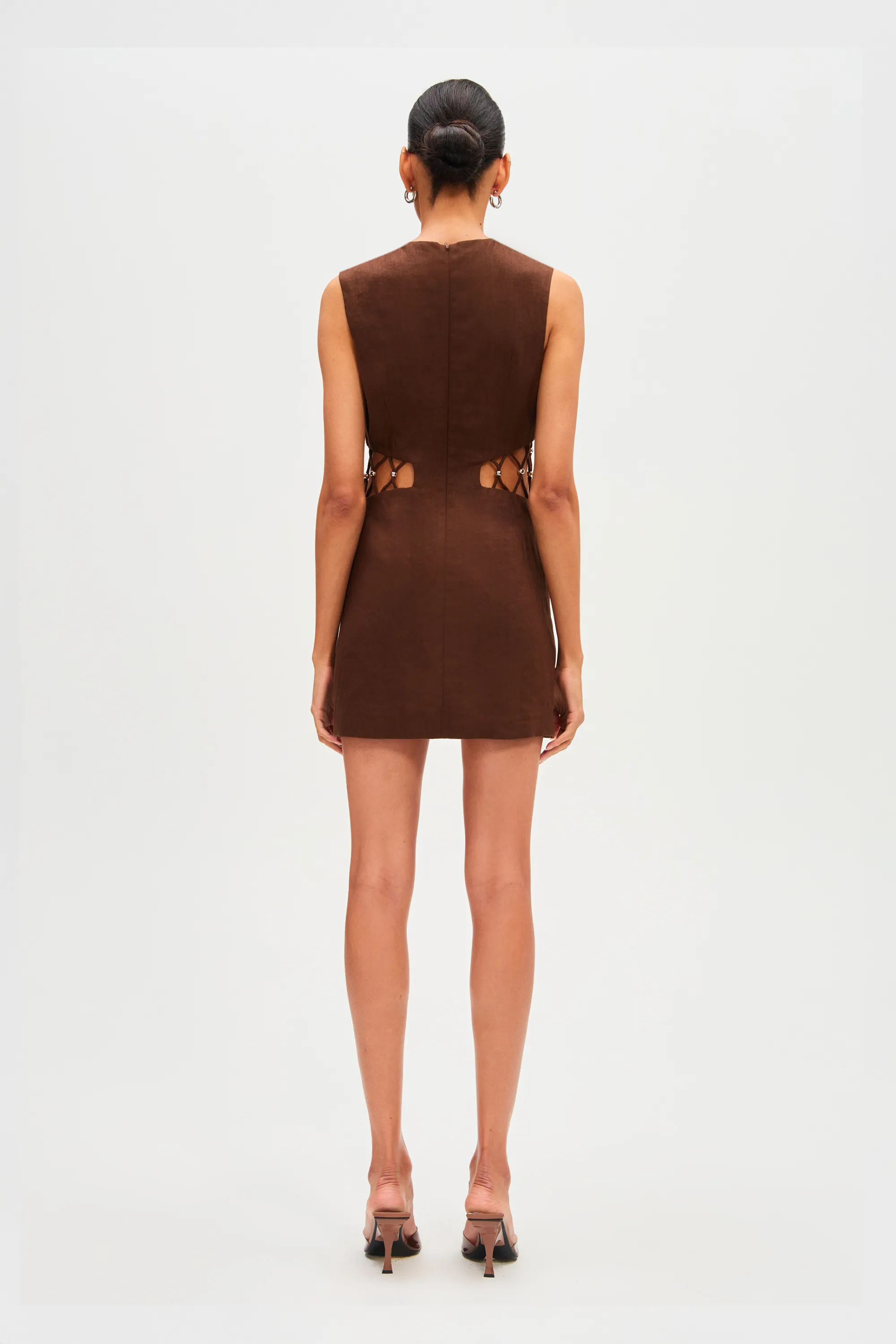 THE 'ELLIE' LINEN MINI DRESS