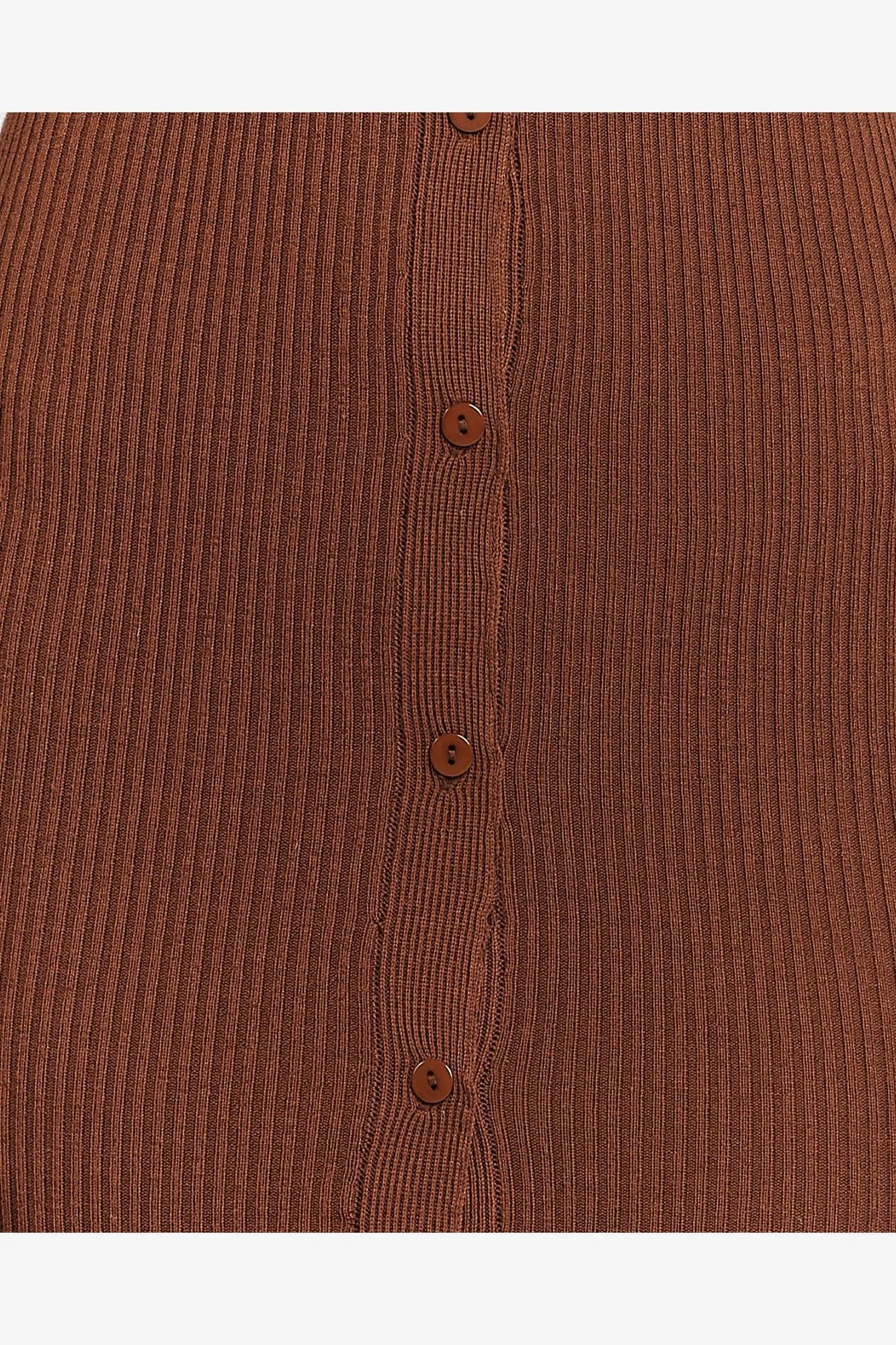 TINA MIDI DRESS - CHOCOLATE