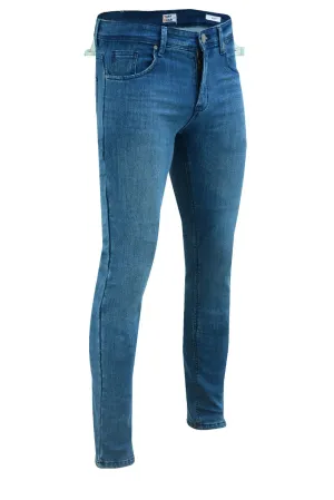 Tuff Gear Motorcycle Premium Slim Fit Blue Jeans Lined with DuPont™ Kevlar®
