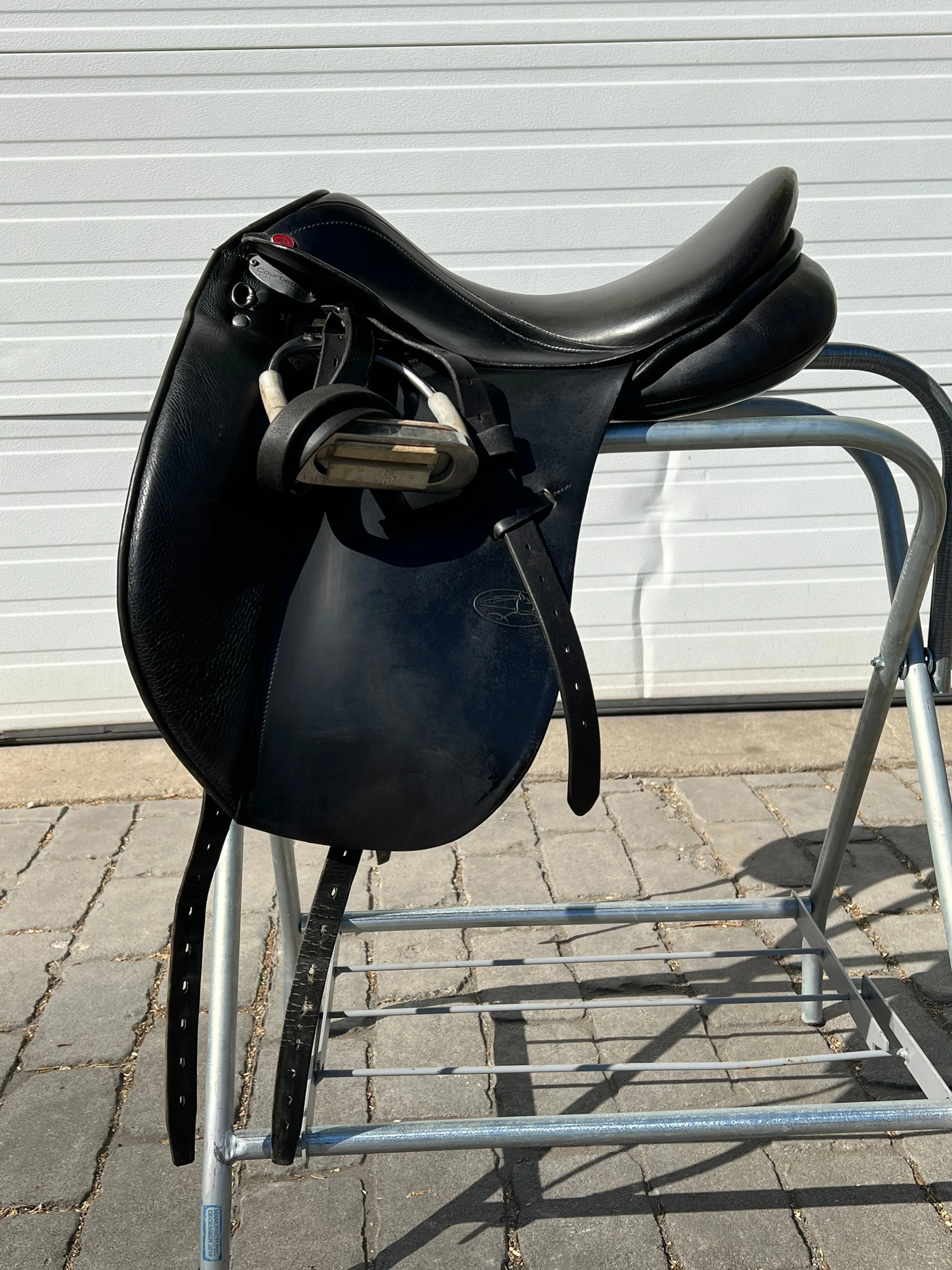 Used Courbette Bernina 17” Dressage Saddle