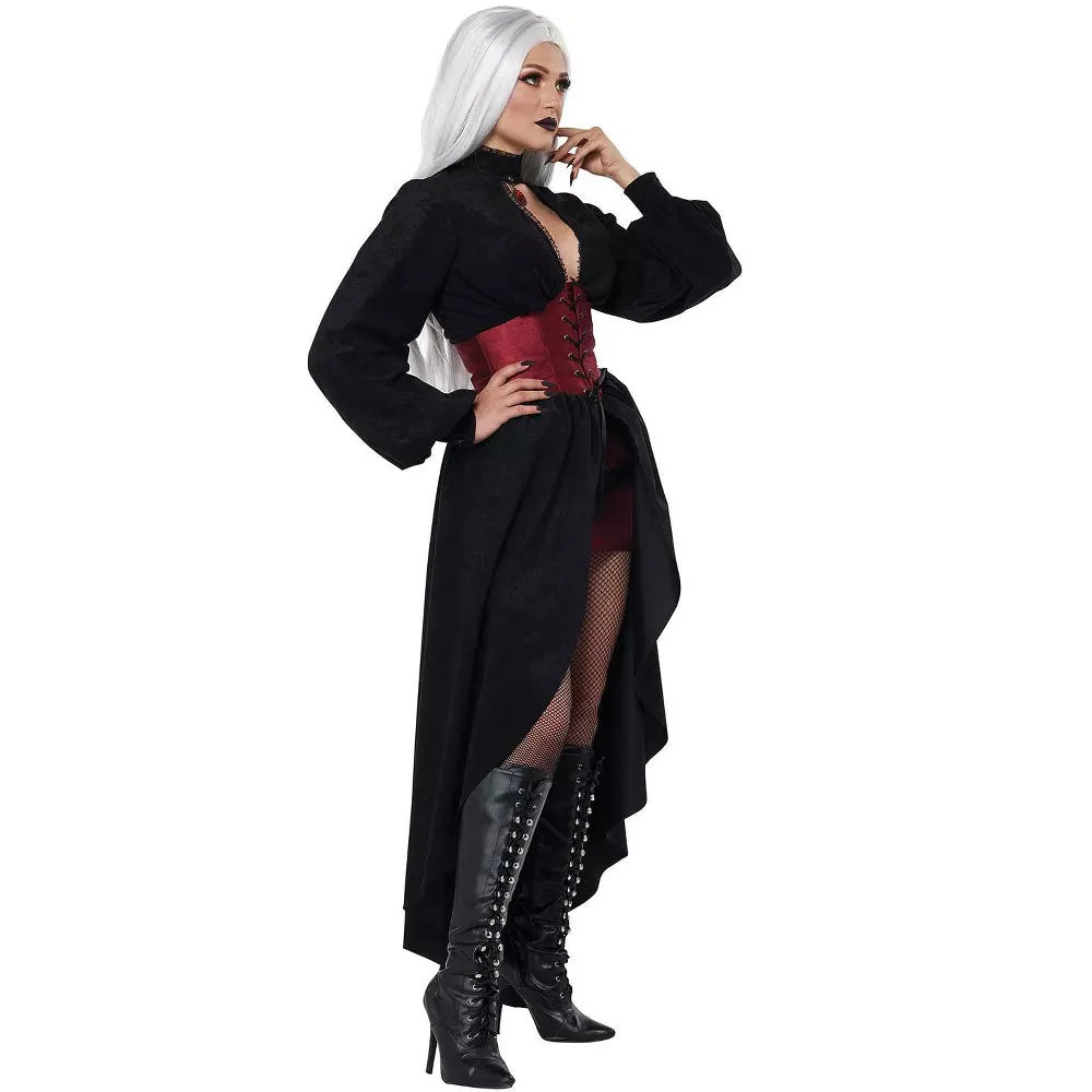 Vampire Corset Coat Women's Costume