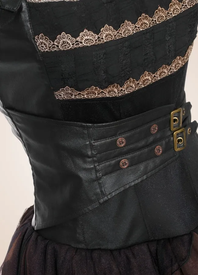 Victorian Asymmetrical Steampunk Dress
