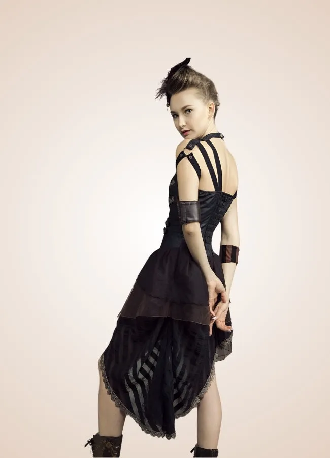 Victorian Asymmetrical Steampunk Dress