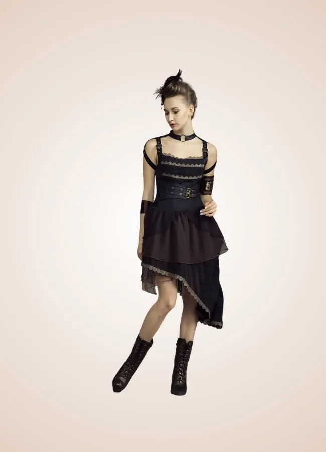 Victorian Asymmetrical Steampunk Dress