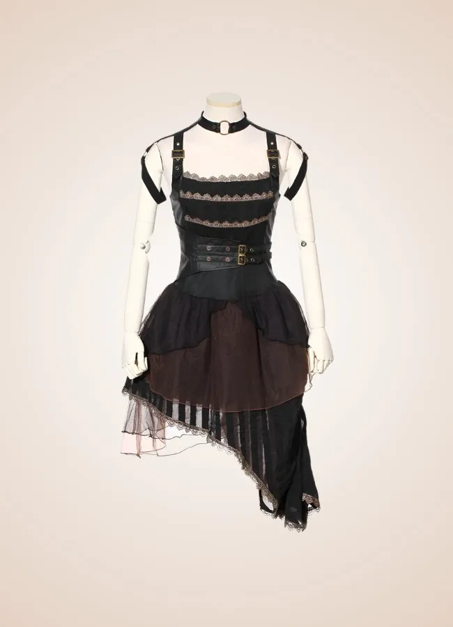 Victorian Asymmetrical Steampunk Dress