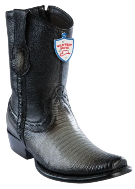 Wild West Botas de Armadillo Horma Dubai Toe Faded Gray
