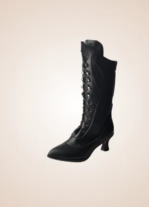 Women's Steampunk Mid Calf Boots