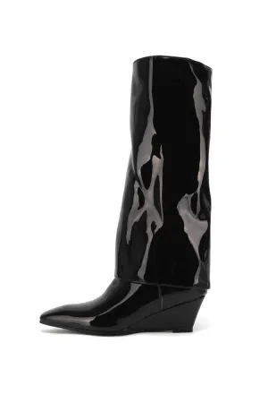 Women's Wedges Heel Knee High Boots